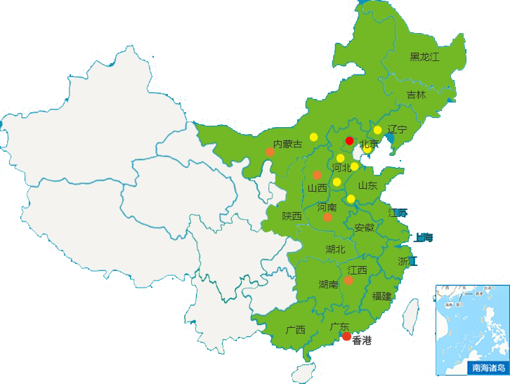 中国九游体育(中国)官方网站集团有限公司业务覆盖范围
